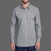 Men's Microcheck Gingham Cotton Shirt