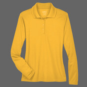Women's Pinnacle Performance Long Sleeve Piqué Polo