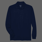 Men's Tall Pinnacle Performance Long Sleeve Piqué Polo