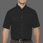 Men's Tall Optimum Short Sleeve Twill Dress Shirt