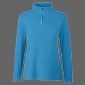 Women's Fusion ChromaSoft™ Pique Quarter-Zip Pullover