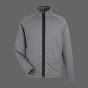 Men's Venture Heathered Stripe Full-Zip Jacket