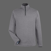 Men's Venture Heathered Stripe Quarter-Zip Pullover