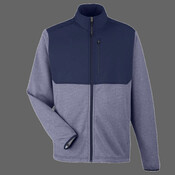 Men's Venture Heathered Stripe Hybrid Jacket