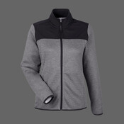 Women's Venture Heathered Stripe Hybrid Jacket