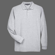 Men's Pima Piqué Long Sleeve Polo