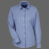 Women's CrownLux Performance® Gingham Dress Shirt