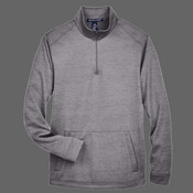 Men's Newbury Mélange Fleece Quarter-Zip Pullover