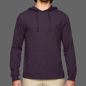 Unisex Eco Jersey Pullover Hooded Long Sleeve T-Shirt