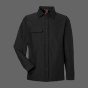 Unisex Flex Twill Overshirt Jacket