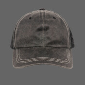 Weathered Mesh-Back Cap