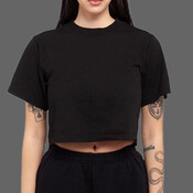 Women's Garment-Dyed Crop T-Shirt