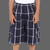 Youth Plaid Shorts