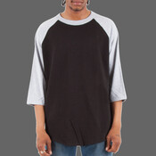 Unisex Raglan Three-Quarter Sleeve T-Shirt