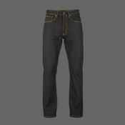 Unisex Raw Denim Straight-Leg Jean Pants