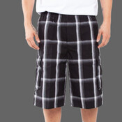 Unisex Plaid Shorts