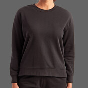 Women's Billie Side-Zip Crewneck Sweatshirt