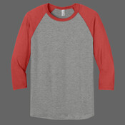 Unisex Premium Blend Combed Ring Spun 3/4 Sleeve Raglan