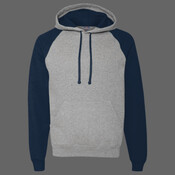 Unisex NuBlend ® Colorblock Raglan Hoodie Sweatshirt