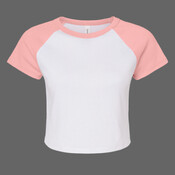 Women's Micro Rib Raglan Baby Tee