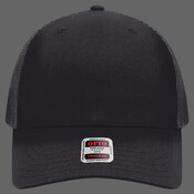 OTTO CAP® Seamless 6 Panel Mid Profile Mesh Back Trucker Hat