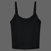 Women's Micro Rib Spaghetti Strap Tank
