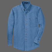 Tall Long Sleeve Denim Shirt