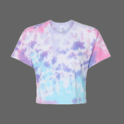 Women's Tie-Dyed Crop T-Shirt