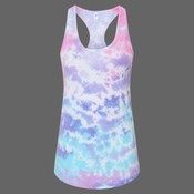 Women's Tie-Dyed Racerback Tank Top