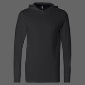 Unisex Jersey Hooded Long Sleeve Tee