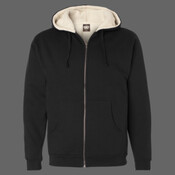 Men's Sherpa-Lined Full-Zip Hooded Sweatshirt