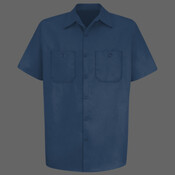 Men's Cotton Short Sleeve Uniform Shirt