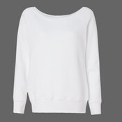 Women’s Sponge Fleece Wide Neck Sweatshirt