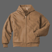 Duck Cloth Hooded Work Jacket