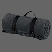 Value Fleece Blanket with Strap