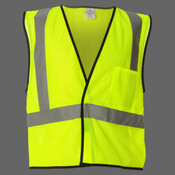 Unisex Economy Single Pocket Hook-and-Loop Mesh Vest