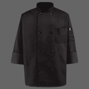 Black Traditional Chef Coat