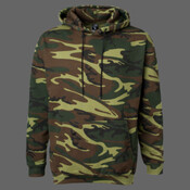 Unisex Camo Fleece Hoodie Sweatshirt