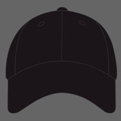 Solid Crown with Camo Bill Cap