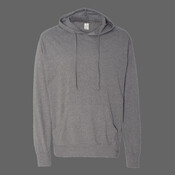 Unisex Lightweight Hooded Pullover T-Shirt