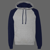 Unisex Nublend® Colorblocked Raglan Hooded Sweatshirt