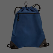 Cinch Pack with Mesh Trim