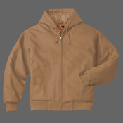 Tall Duck Cloth Hooded Work Jacket