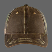 Pigment Print Camouflage Cap