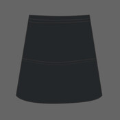 Easy Care Waist Apron with Stain Release