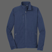 Shaded Crosshatch Soft Shell Jacket