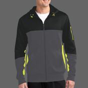 Tech Fleece Colorblock Full Zip Hooded Jacket