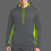 Sport Wick ® Fleece Colorblock Hooded Pullover