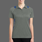 Women's Heather Colorblock Contender Polo