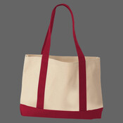 Windward Large Cotton Canvas Classic Resort Tote